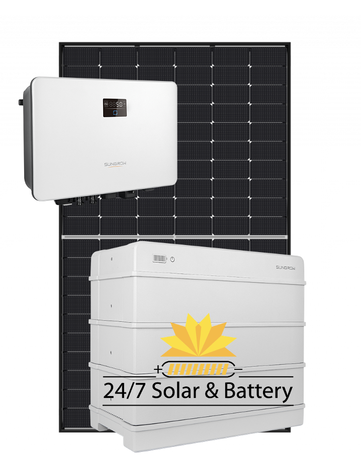 6.6kWp & 9.6kWh SOLAR & BATTERY PACKAGE