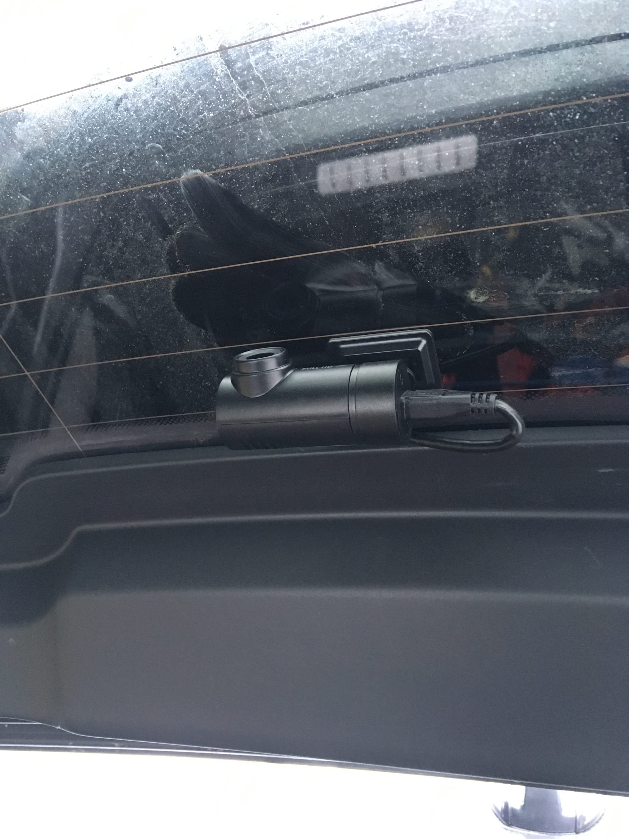 Snooper DVR-5HD Rear camera intalled on a 2016 Range Rover Evoque