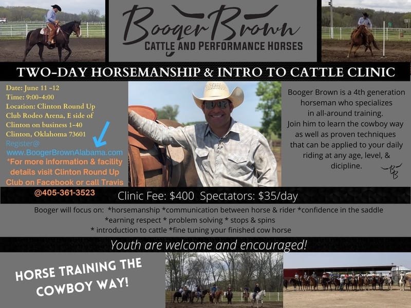 Booger Brown Horsemanship Clinic