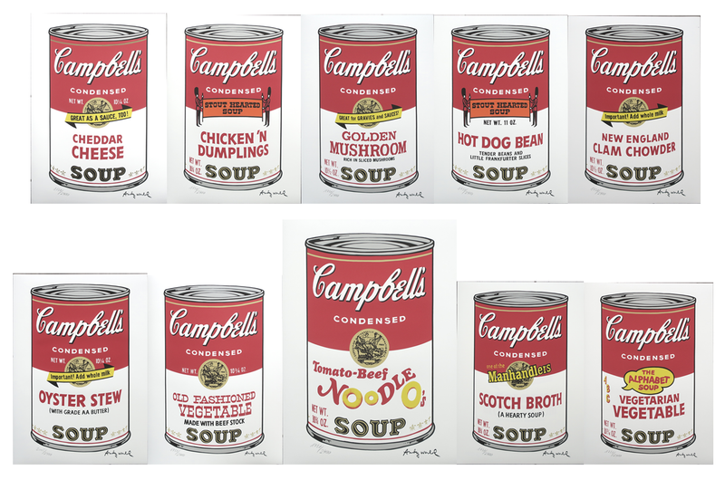 Campbell's Soup Cans II: Oyster Stew 60 - Andy Warhol