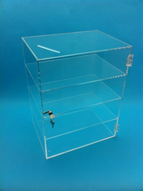 Acrylic Display Box with Multiple Shelves