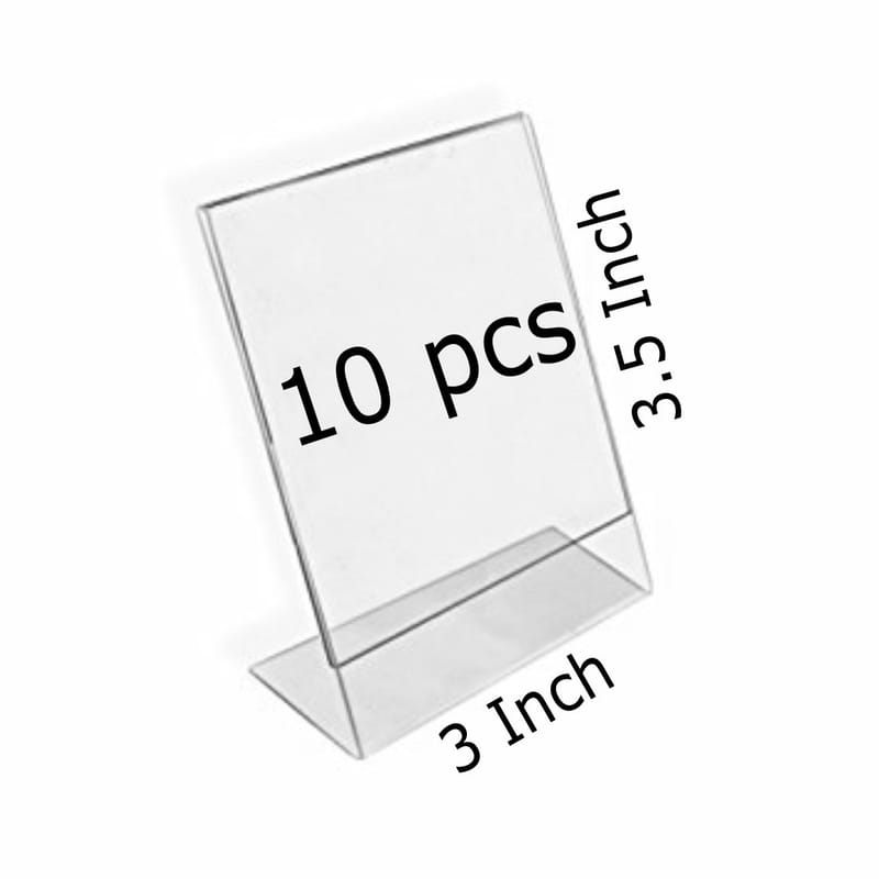 Acrylic Sign Holder MuseumBoxes