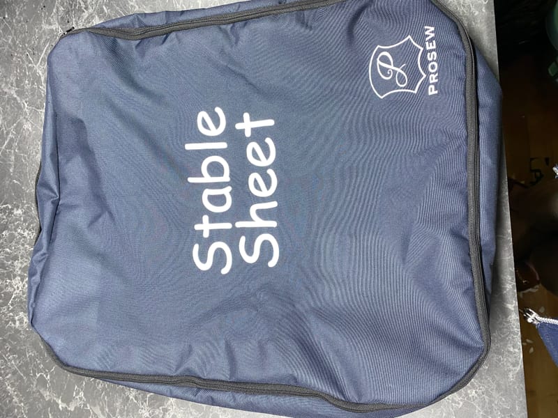 Waterproof numnah and saddlecloth storage bags