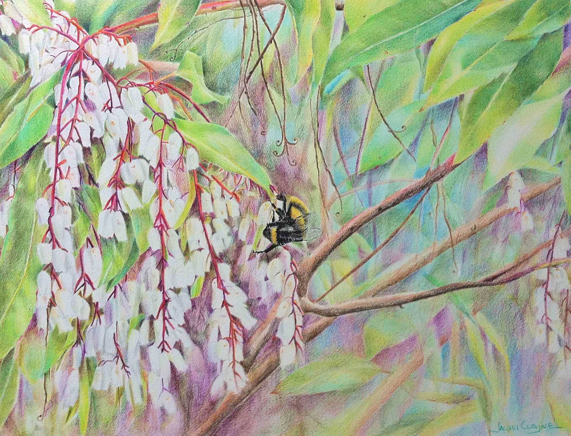 Busy Bumble Bee-SOLD