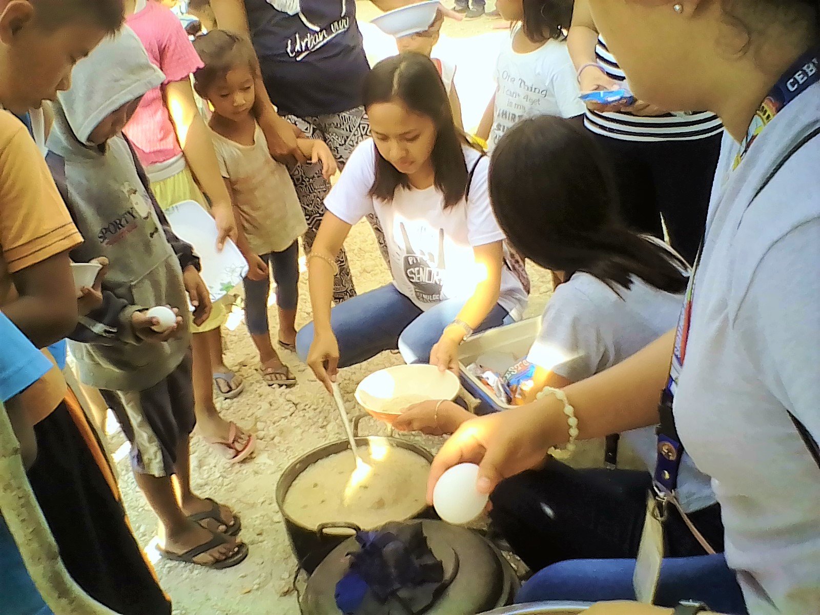 Cebu Roosevelt Memorial Colleges Conducted A Feeding Program