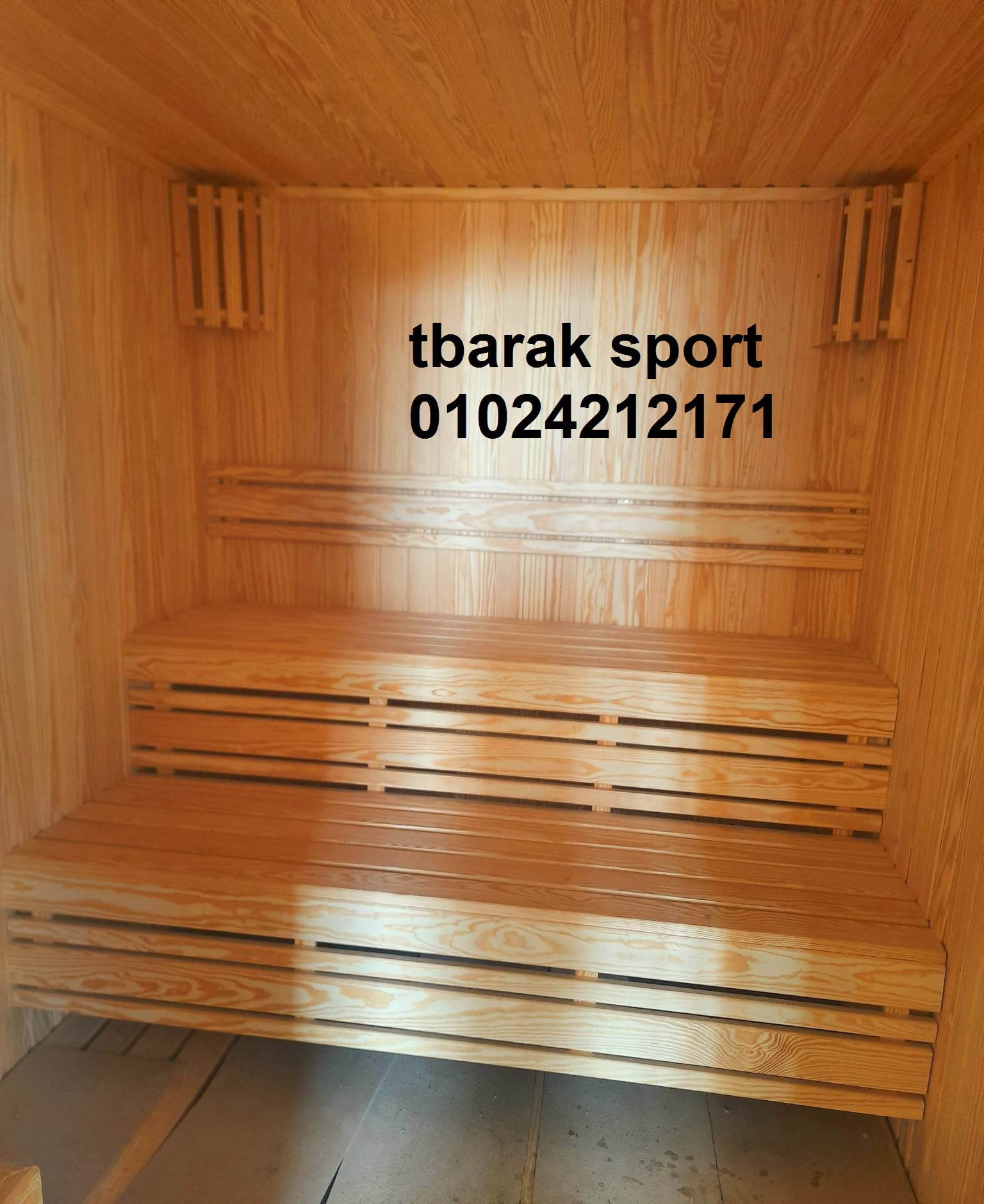 غرف ساونا وبخار كومباوند كالما 2000 - tbarak sport
