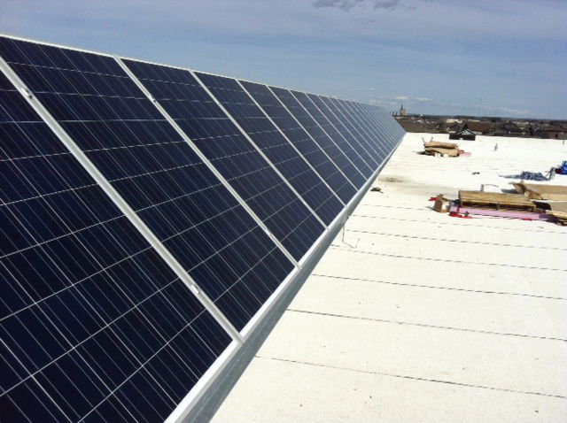 Lloydminister Collge Park Solar PV Installation