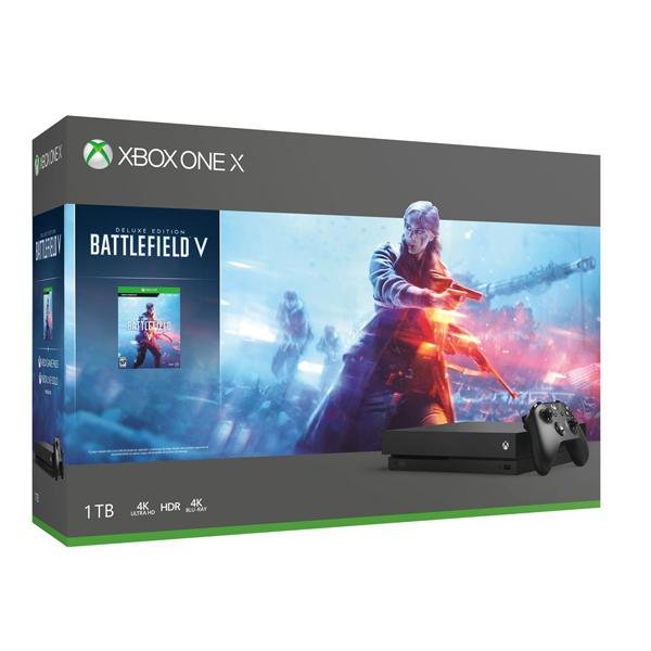 Consola Xbox One X, 1TB + Battlefield V - Bundle Edition