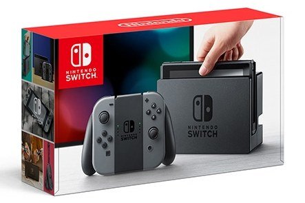 Consola Nintendo Switch - Edición Estandar - Importado - Gris