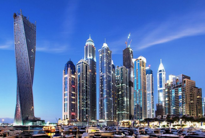 The Tallest structures in Dubai