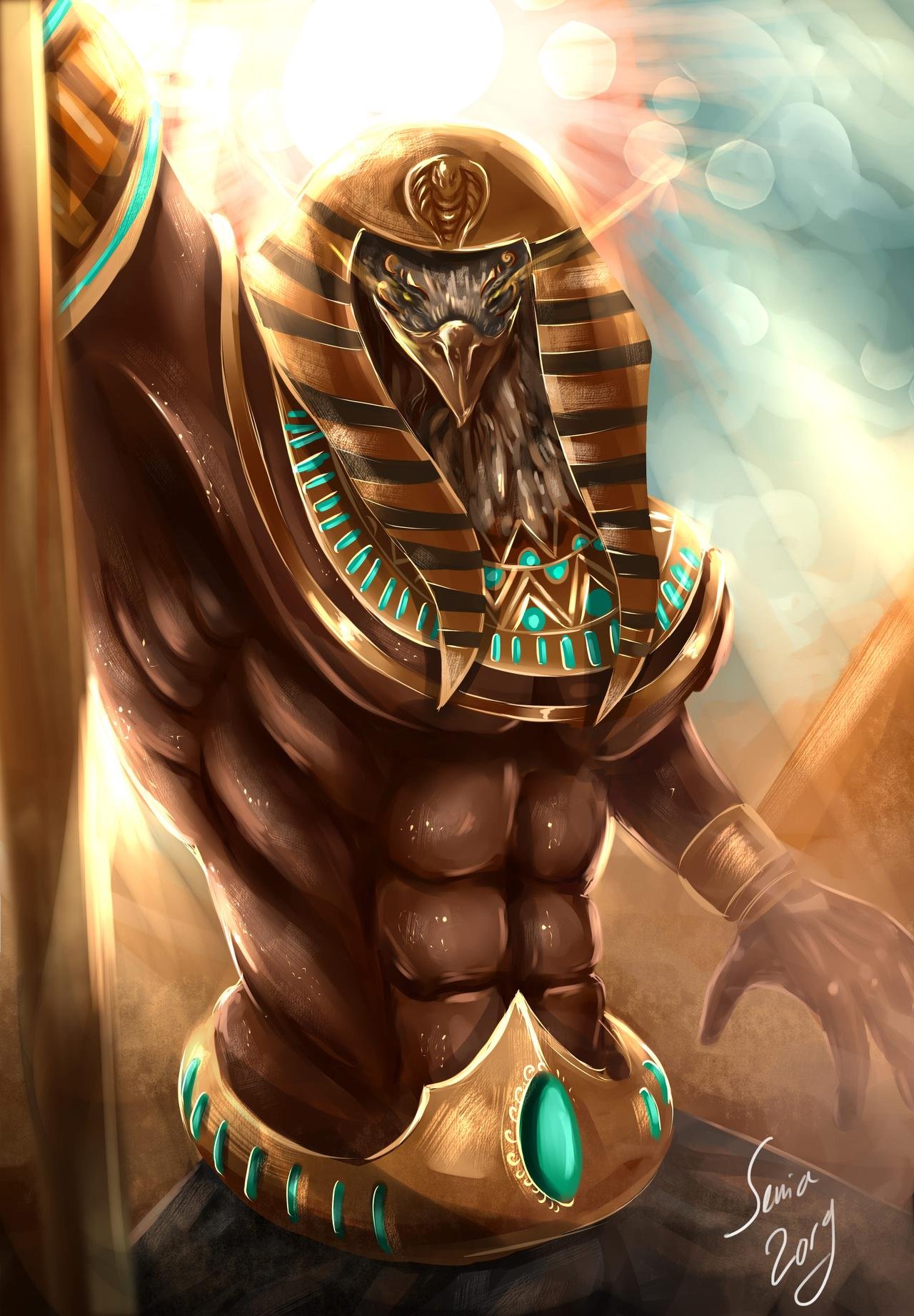 Ra (God of sun)