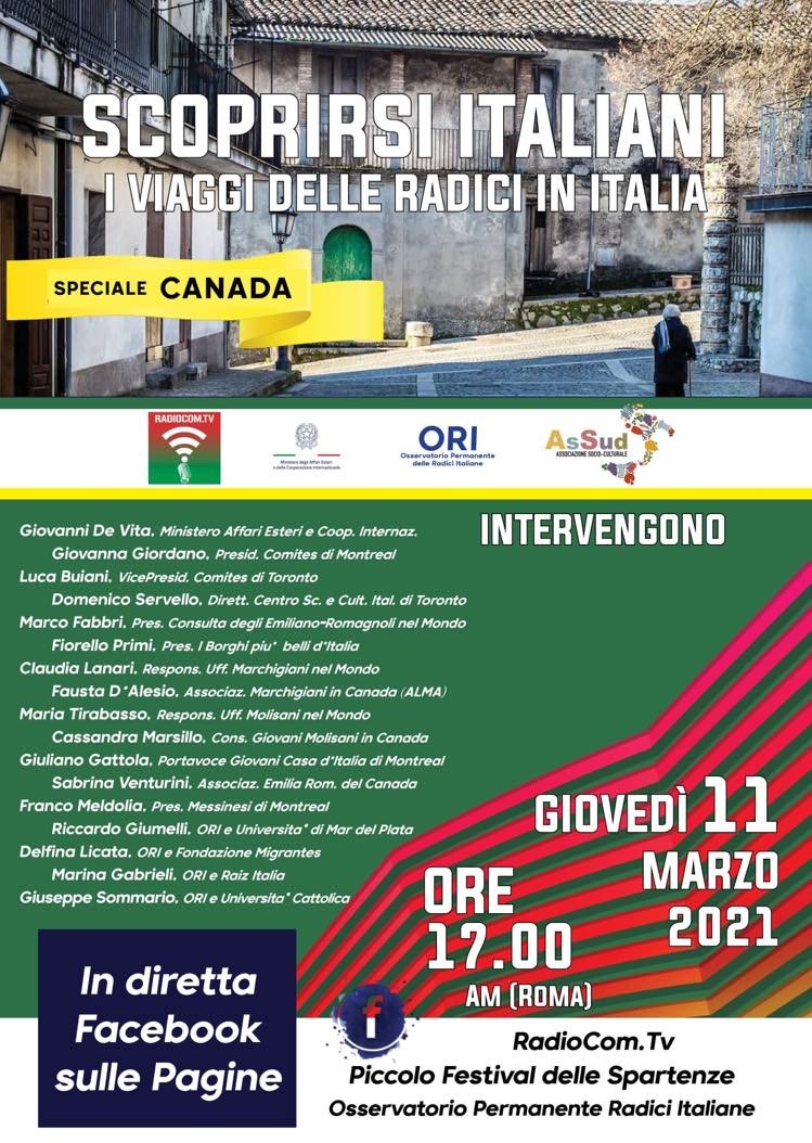 Scoprirsi Italiani - I Viaggi Delle Radici in Italia