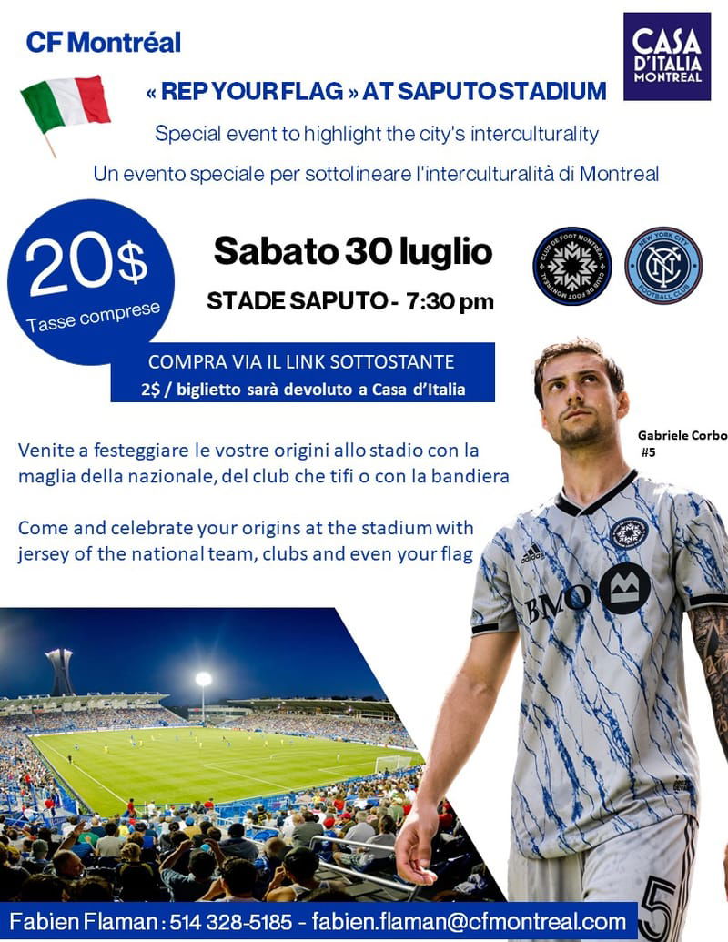 Saputo Stadium- Special Event to highlight the city