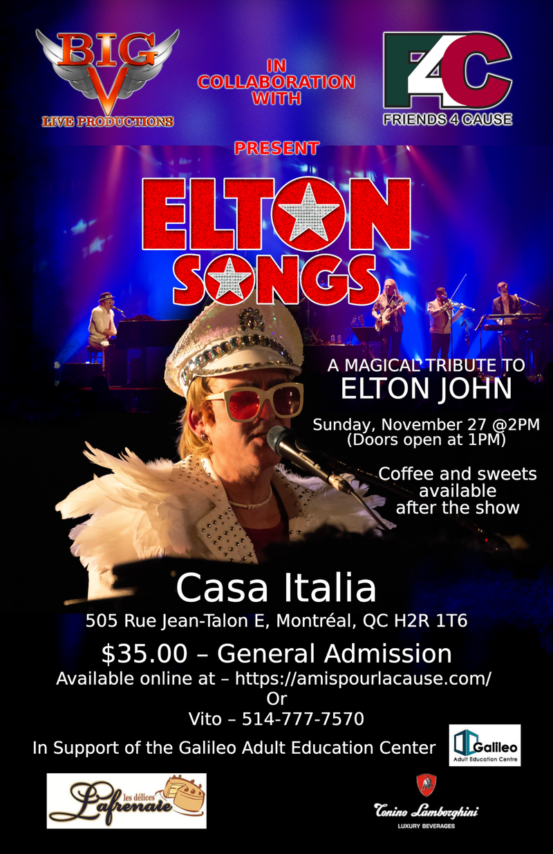 Omaggio a ELTON JOHN - Hommage magique à Elton John