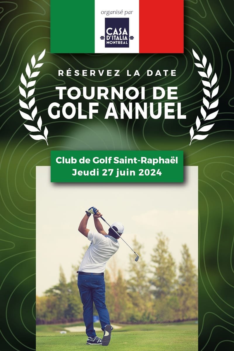 Tournoi de Golf 27 JUIN 2024