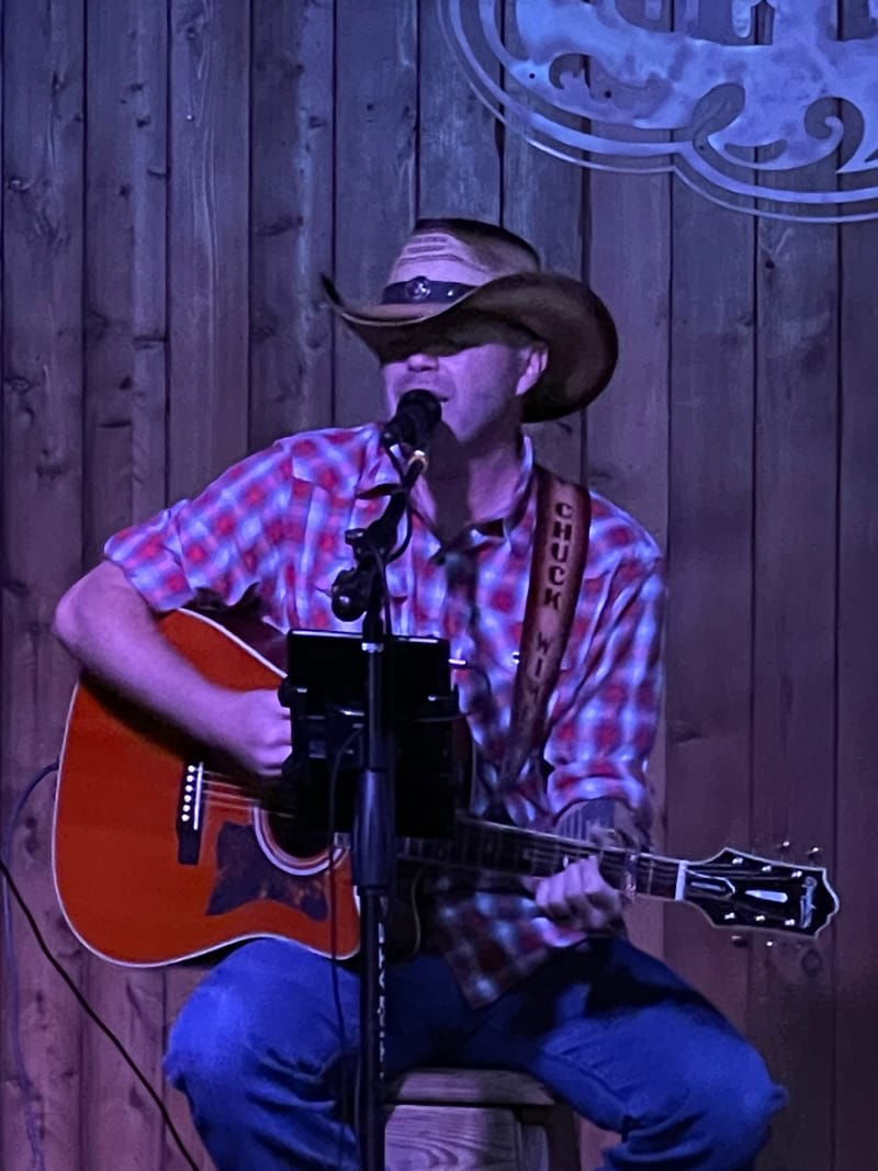 Chuck Wimer live at The Back Porch at Thirsty Horse