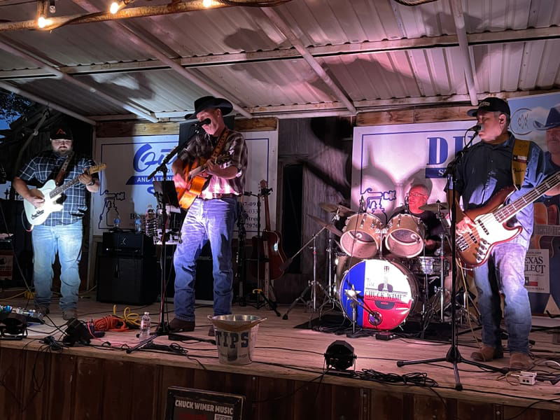 Chuck Wimer Band live at Kickback Korner