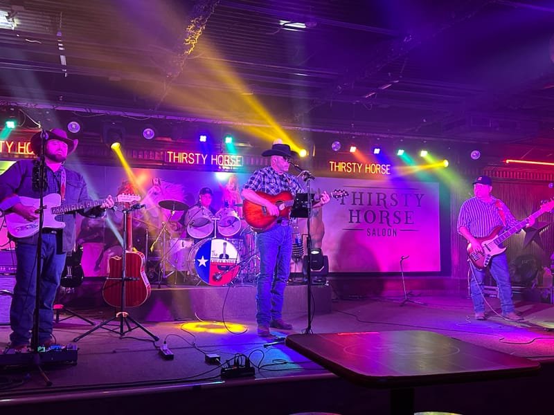 The Chuck Wimer Band live at The Station on 290