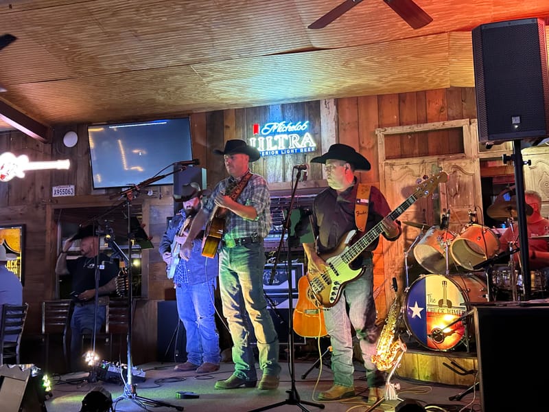 Chuck Wimer Band live at Kickback Korner