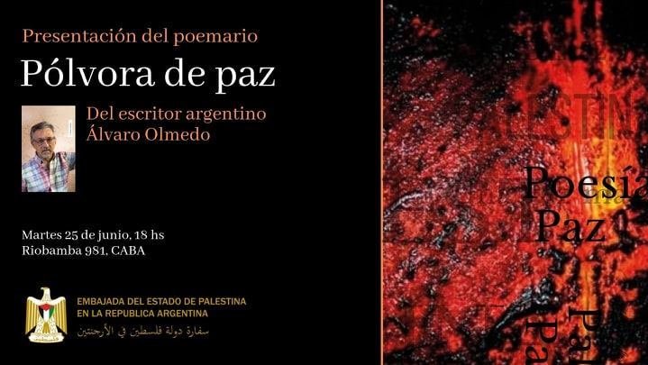 Presentación "Pólvora de paz" de Álvaro Olmedo (CABA)