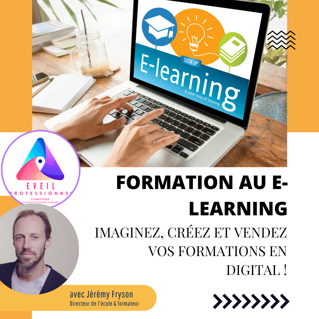 FORMATION : Conception et promotion d’une offre de formation digitalisée (Création de E-learning et Gamification)