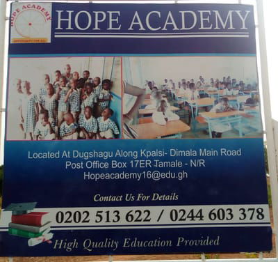 Welcome to Hope Academy image