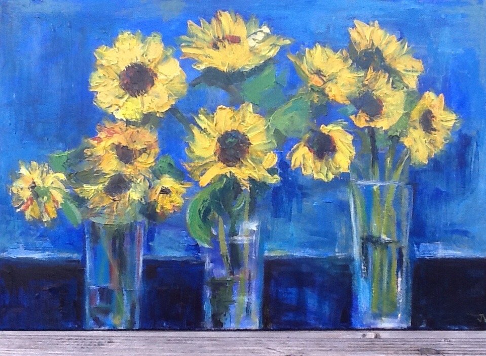 Sunflowers 1 SOLD