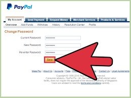 How to Change Paypal Password by Email?