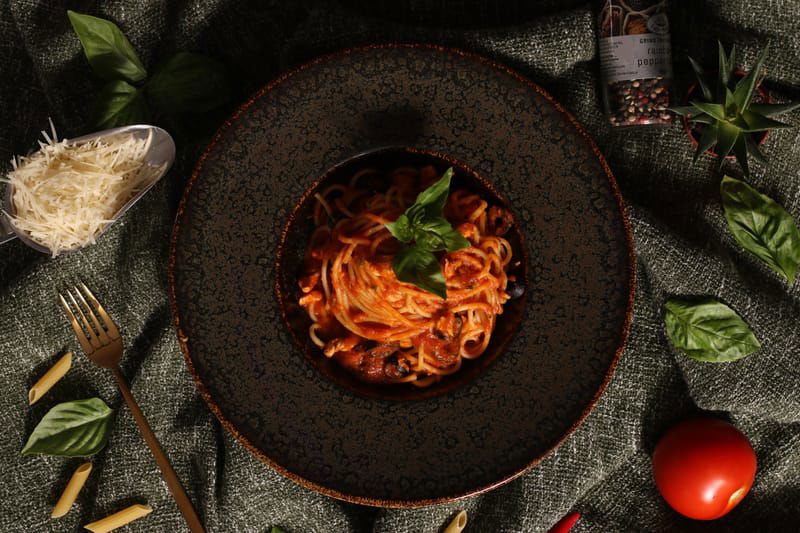اسباجتي نابو ليتان  Spaghetti napoletani