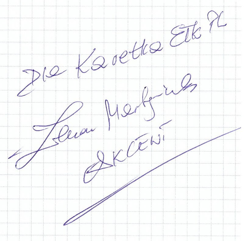 Zenon Martyniuk AKCENT - autograf.