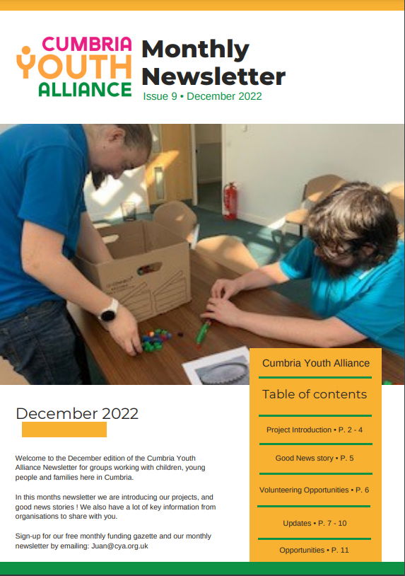 December 2022 Newsletter