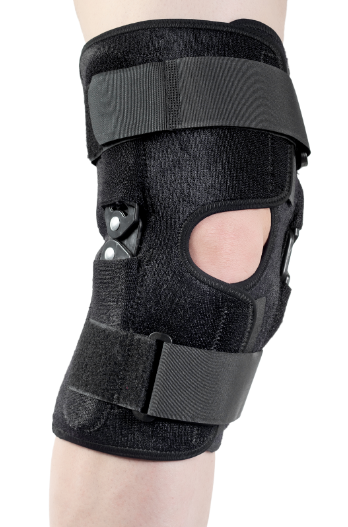 Neoprene knee brace with hinged stays - JASGO Medical Ltd