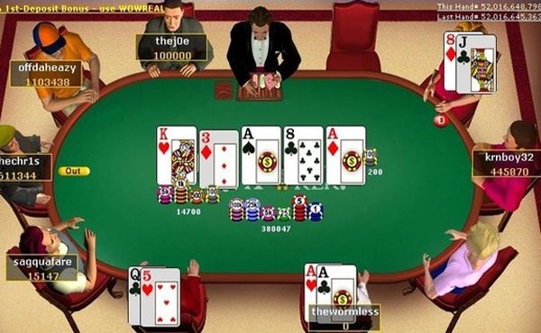 Bermain Poker Online  Tanpa Menggunakan Uang