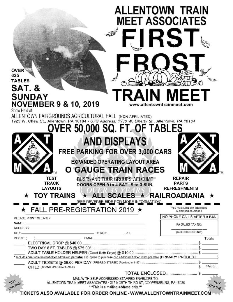 First Frost Train Meet