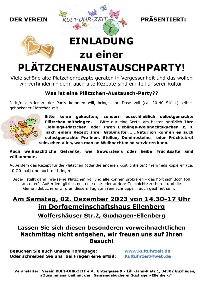 Plätzchenaustauschparty 2023