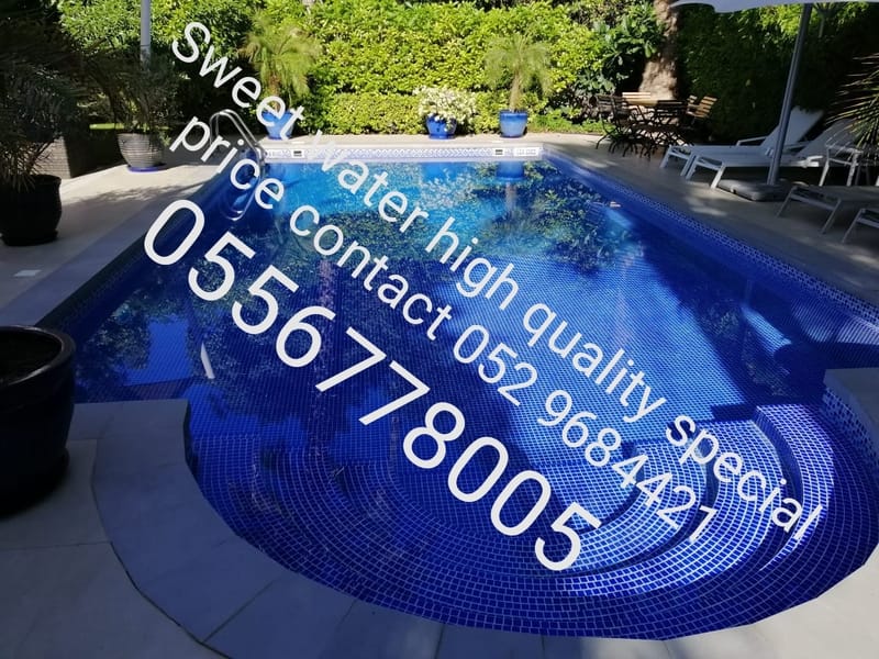 Sweet water supply for construction & swimming pool by Tankers