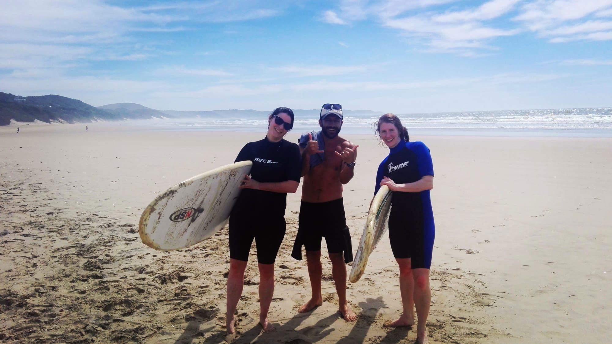 surf lessons Chintsa Beach