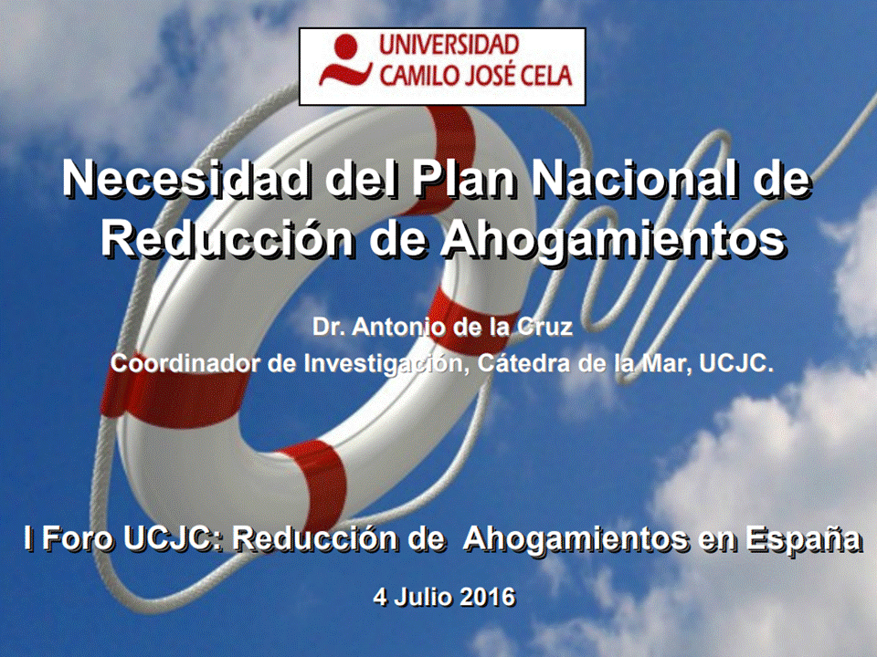 Plan Nacional de Reducción de Ahogamientos