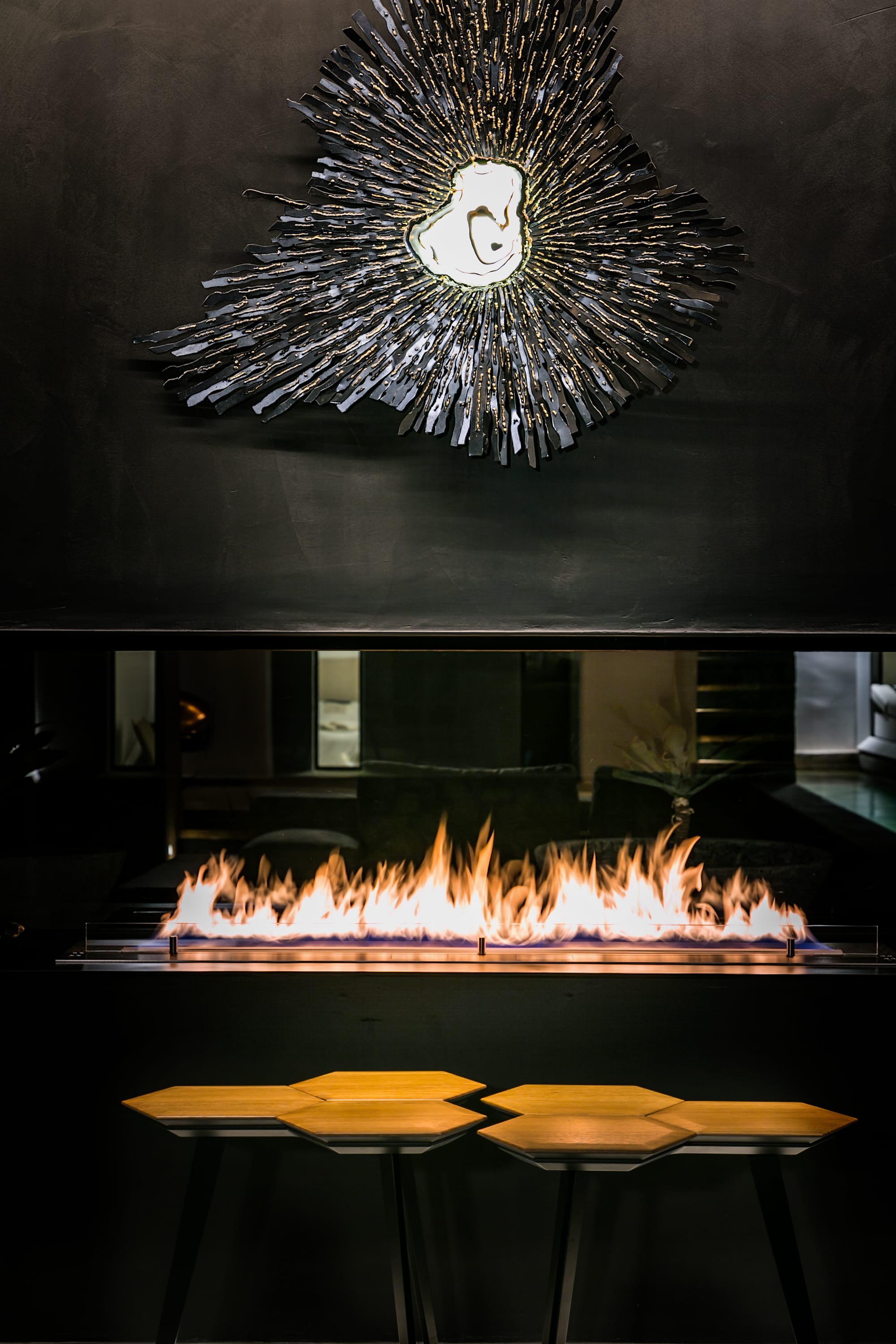 Flammengo Ethanol Fireplace Dubai