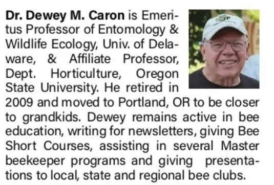 May 2023: Dewey Caron