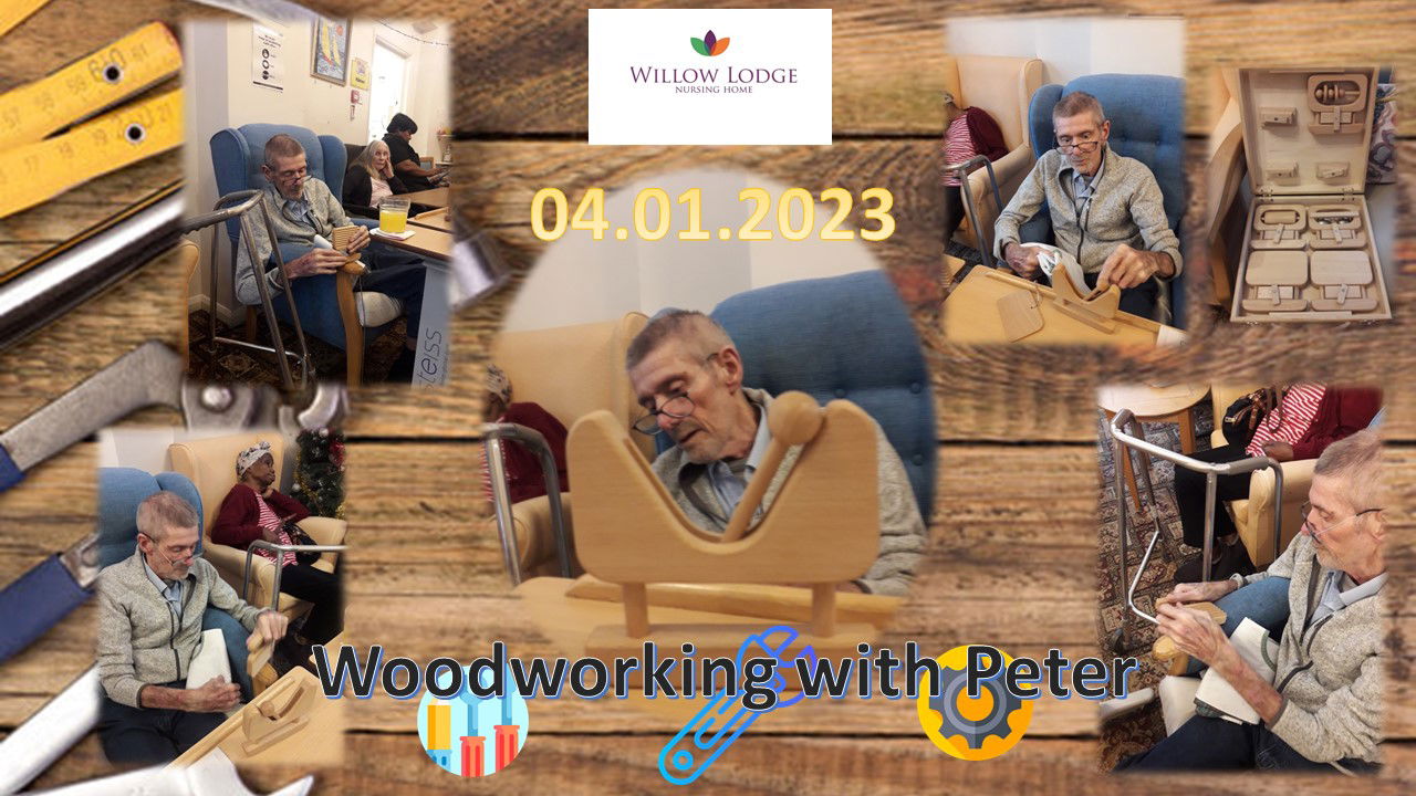 wood working with Peter