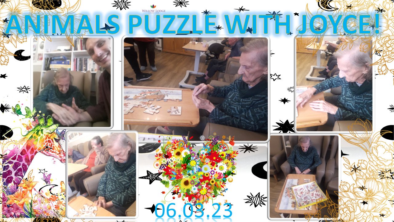 Puzzle with Joyce