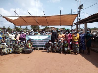 PROJET APPUI AUX GROUPEMENTS FEMININS LANCÉES À AGOUÈGAN-Togo