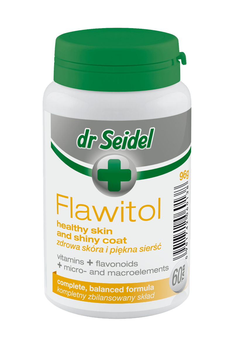 Flawitol Healthy Skin & Shiny Coat (60 tabs) G.S.D Animals Line Ltd