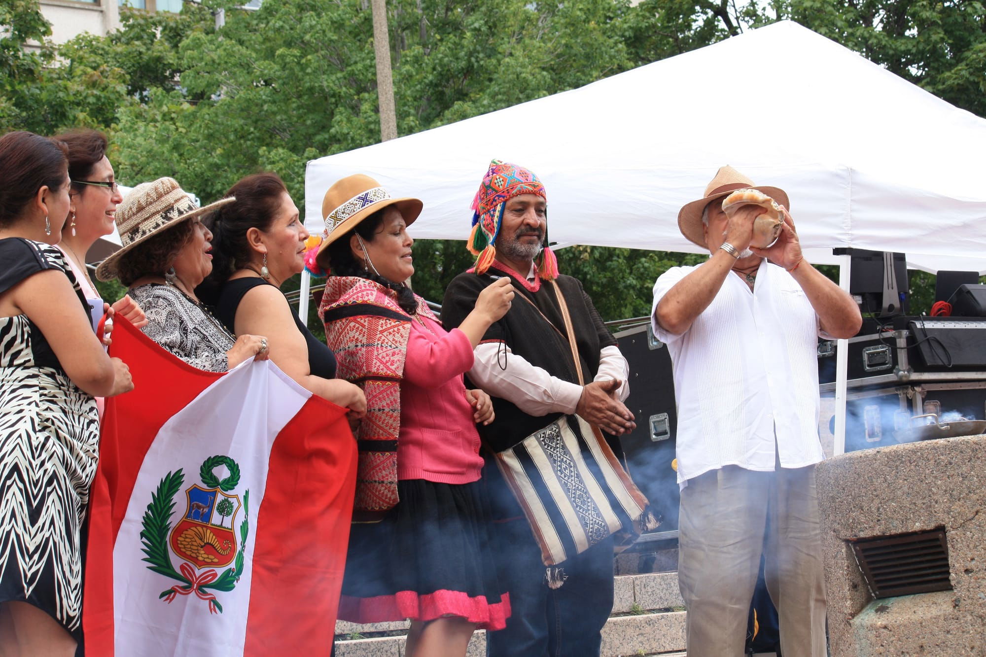 BGF 2017 Traditional Peruvian Pachamama Ceremony