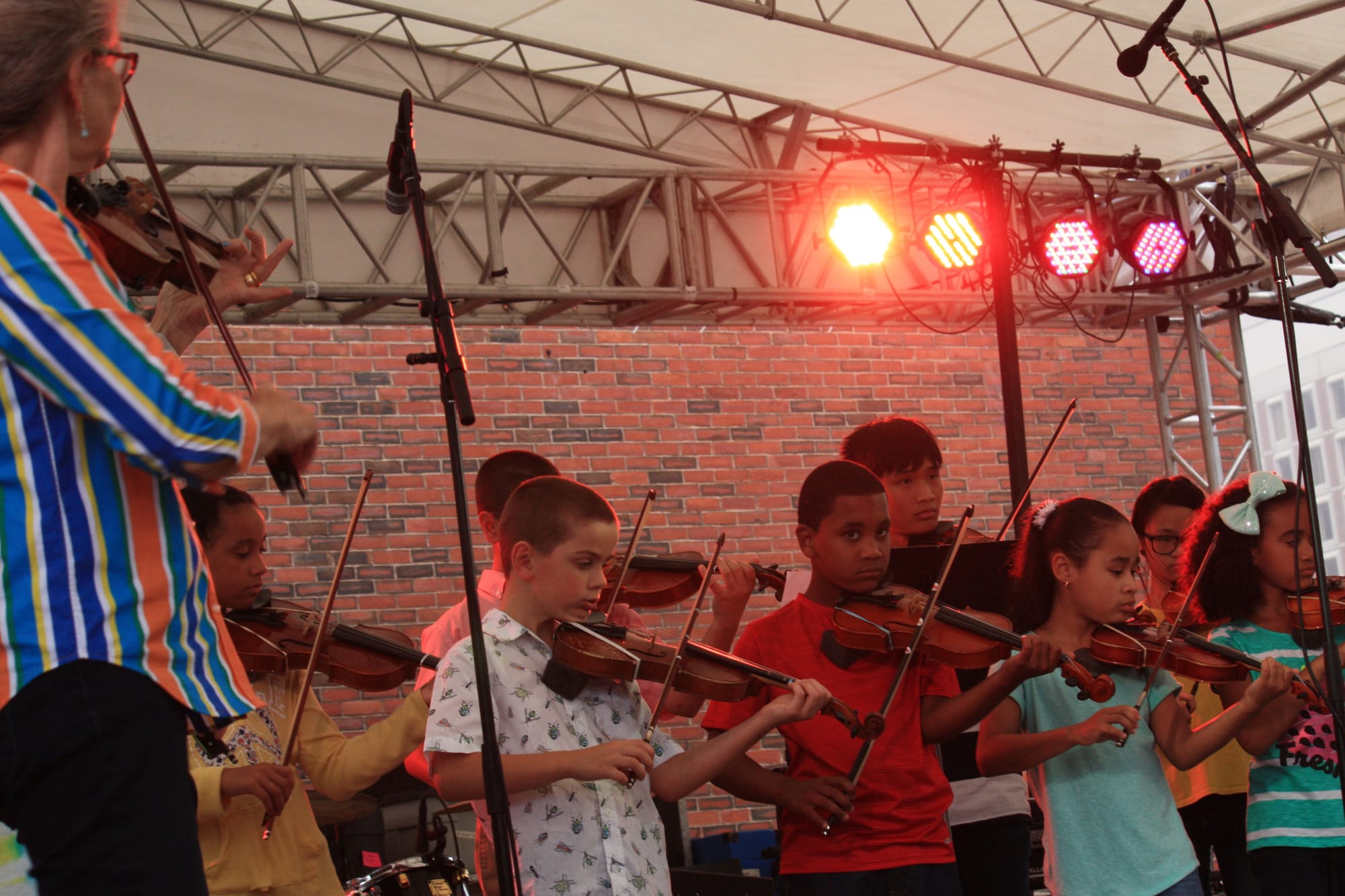 BGF 2015 Young Violinists from Lawrence, MA
