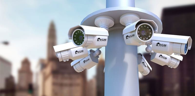 Commercial ip security store cameras