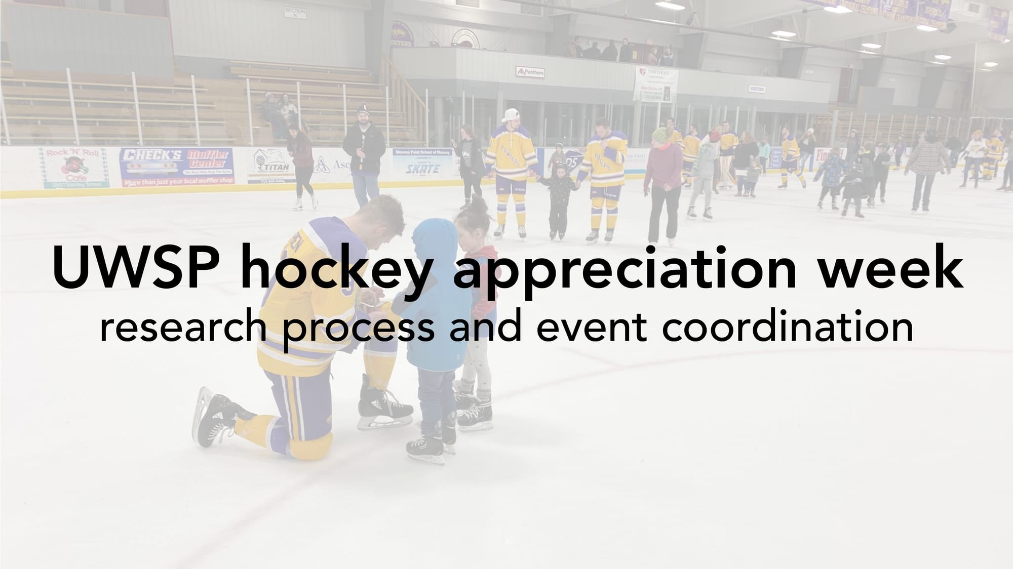 UWSP hockey appreciation week