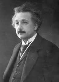 Albert Einstein lectures in New York City on his new theory of relativity