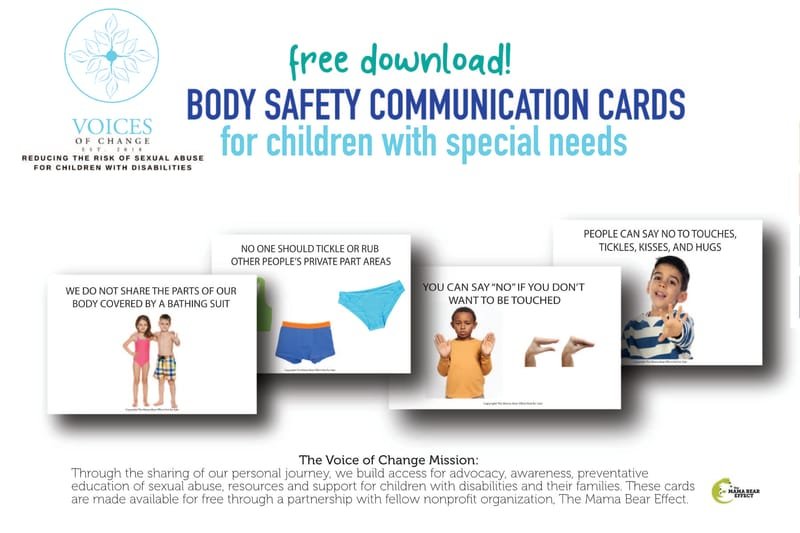 Communication Cards for children with disabilities